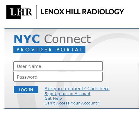 Think of it as "LHR Inside". . Wwwlenoxhillradiologycom portal login